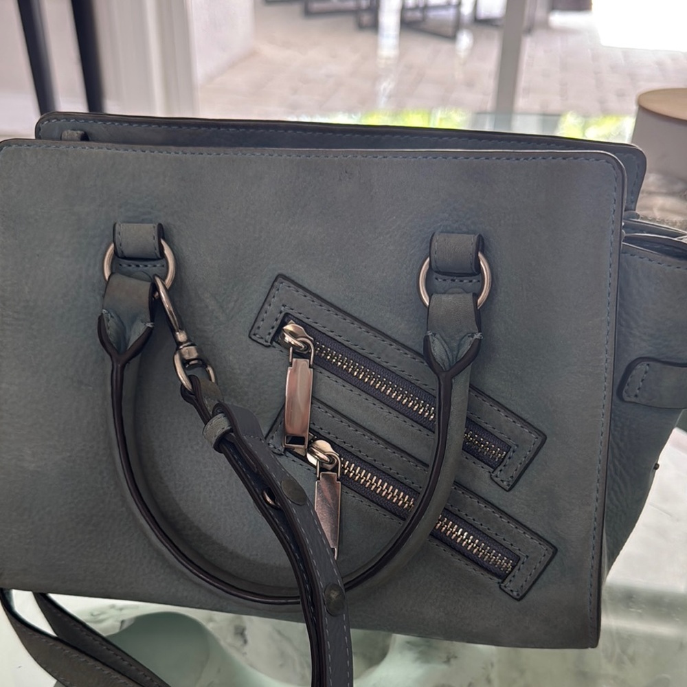 Rebecca Minkoff Blue Small Jamie Satchel - Picture 10 of 15